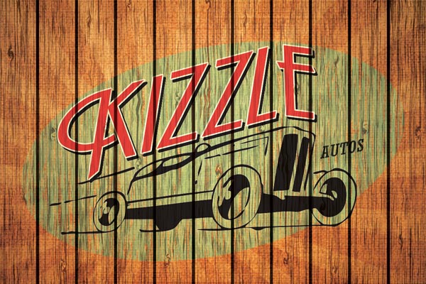 Logo design, corporate image for Kizzle Autos