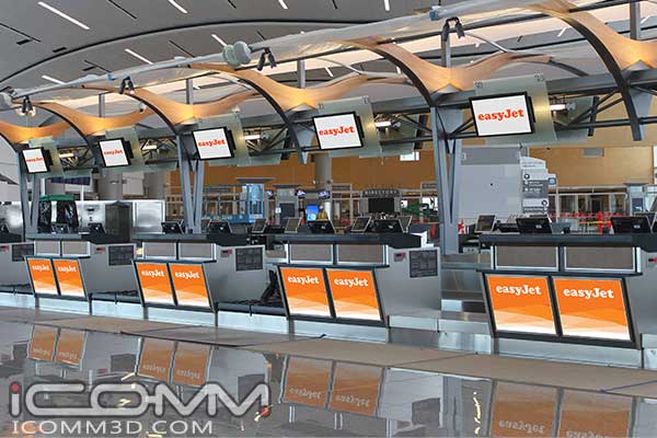 Commercial 3D Mock Up - Airport terminal 1